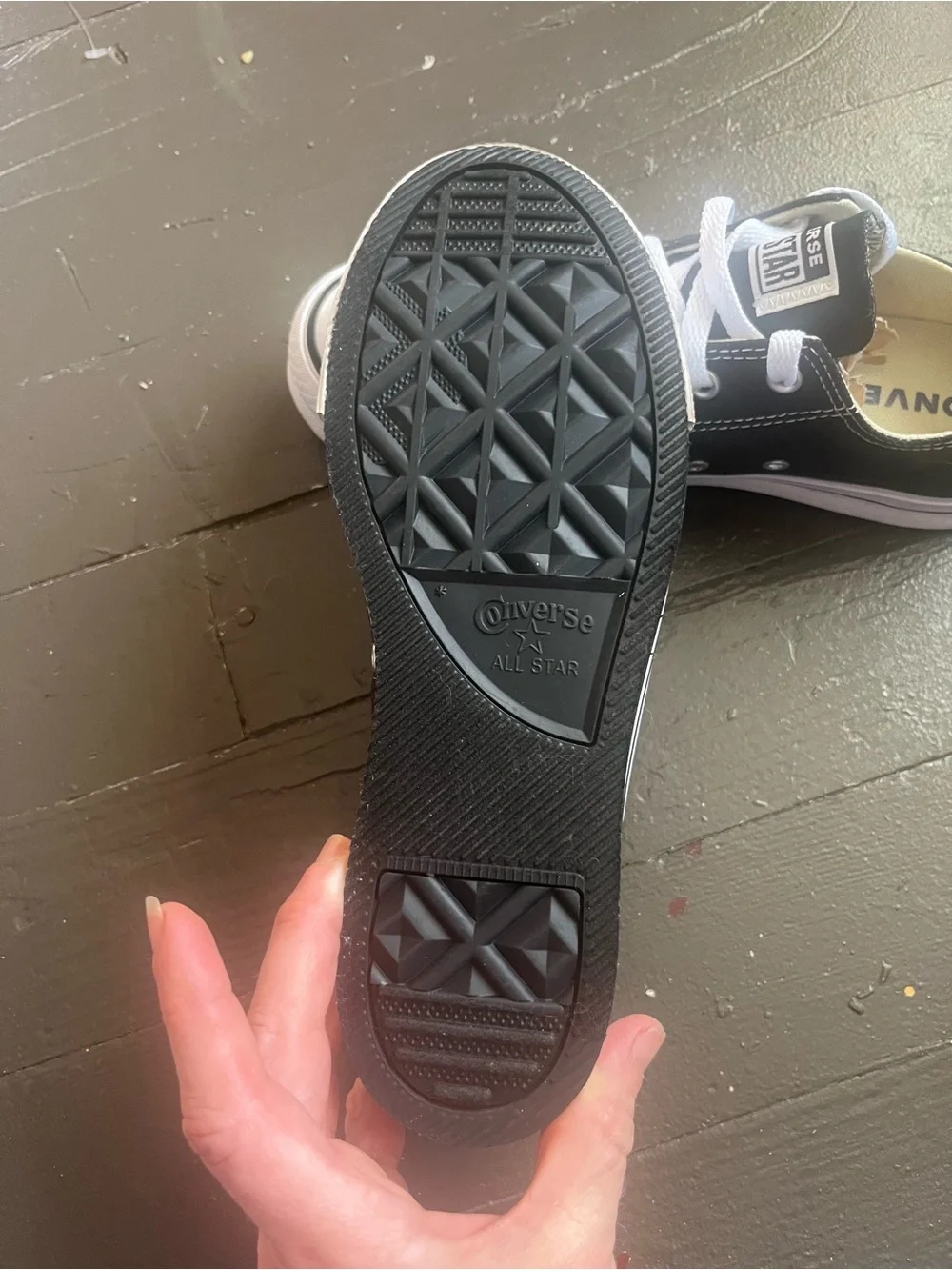 Converse All Stars Low Top Sneakers - Black & White